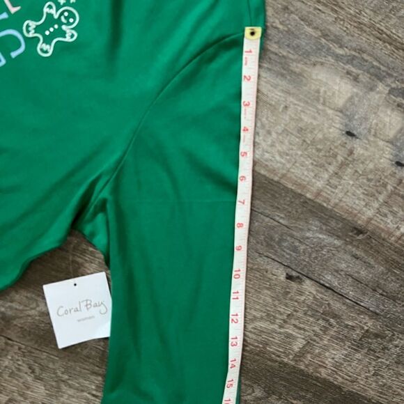 Coral Bay Cookie Baking Crew Top-Size 1X - Picture 6 of 8